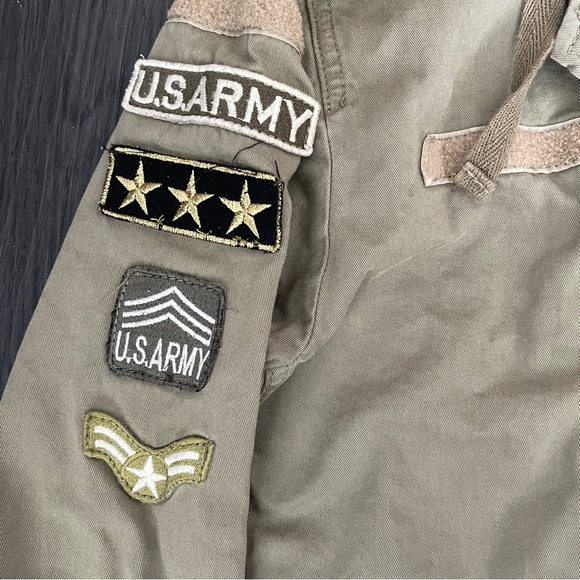 TOPSHOP Army Style Hooded Utility Jacket - Picture 7 of 13